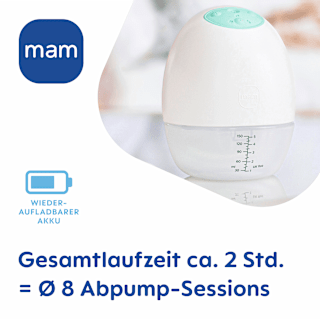 Milchpumpe Move Hands-free, elektrisch mam