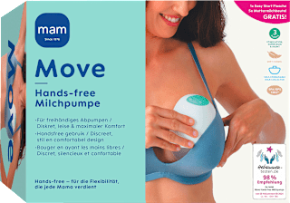 Milchpumpe Move Hands-free, elektrisch mam