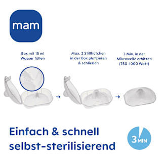 Stillhütchen Gr. M mam