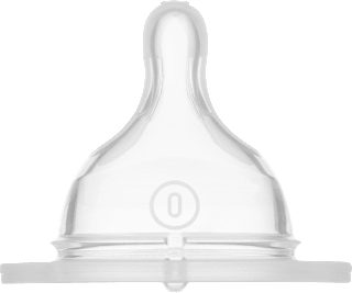 Trinksauger Silikon Gr. 0, von Geburt an mam