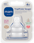 Trinksauger Silikon tropffrei, ab 4 Monaten mam