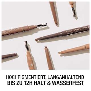 Augenbrauenstift Brow'Tastic Fill&Sculpt 003 Dark Brown MANHATTAN Cosmetics