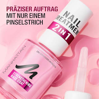 Base Coat, Nail Treatment 2in1 MANHATTAN Cosmetics
