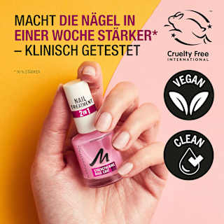 Base Coat, Nail Treatment 2in1 MANHATTAN Cosmetics