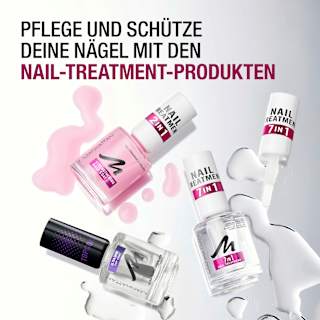Base Coat, Nail Treatment 2in1 MANHATTAN Cosmetics
