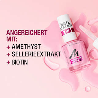 Base Coat, Nail Treatment 2in1 MANHATTAN Cosmetics