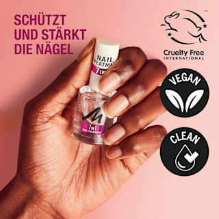 Base & Top Coat, Nail Treatment 7in1 Multi Benefit MANHATTAN Cosmetics