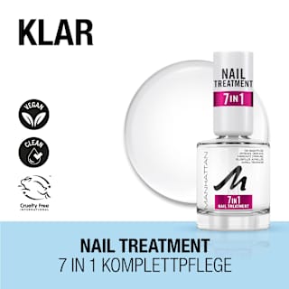 Base & Top Coat, Nail Treatment 7in1 Multi Benefit MANHATTAN Cosmetics