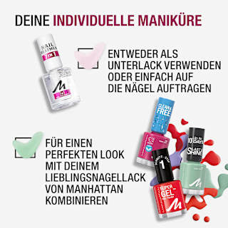 Base & Top Coat, Nail Treatment 7in1 Multi Benefit MANHATTAN Cosmetics