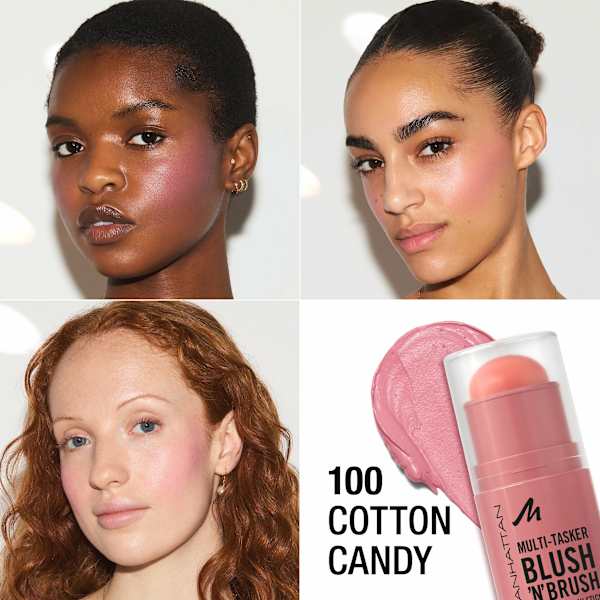 Blush Multi-Tasker Blush'N'Brush 100 MANHATTAN Cosmetics