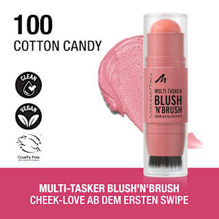 Blush Multi-Tasker Blush'N'Brush 100 MANHATTAN Cosmetics