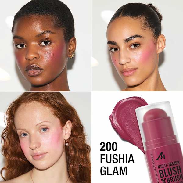 Blush Multi-Tasker Blush'N'Brush 200 MANHATTAN Cosmetics