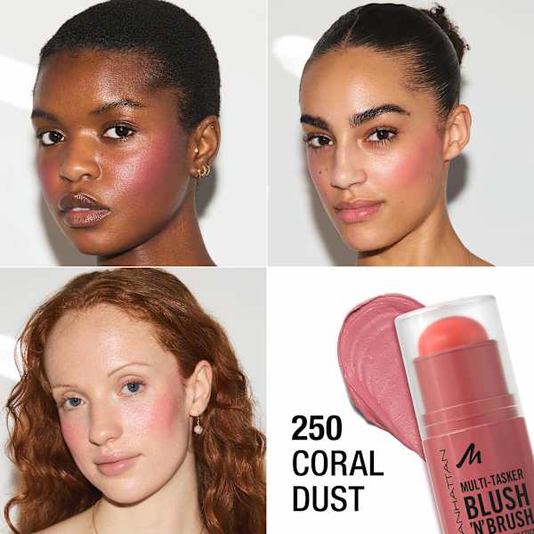 Blush Multi-Tasker Blush'N'Brush 250 MANHATTAN Cosmetics