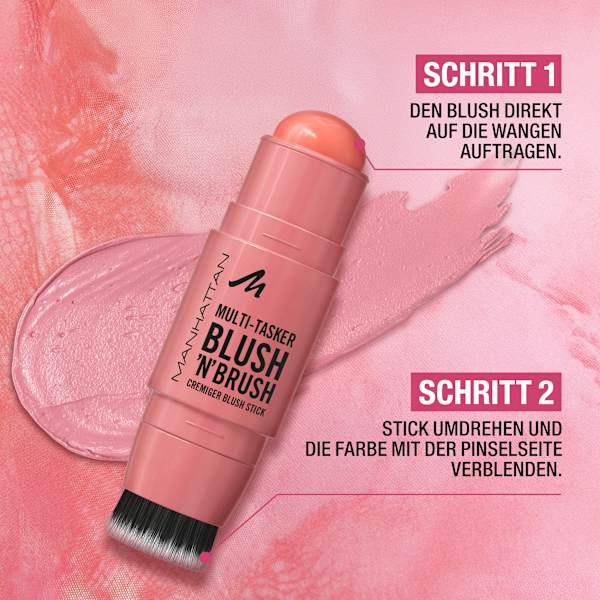 Blush Multi-Tasker Blush'N'Brush 250 MANHATTAN Cosmetics