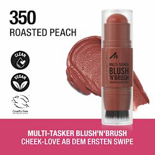 Blush Multi-Tasker Blush'N'Brush MANHATTAN Cosmetics