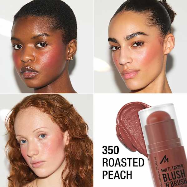Blush Multi-Tasker Blush'N'Brush MANHATTAN Cosmetics