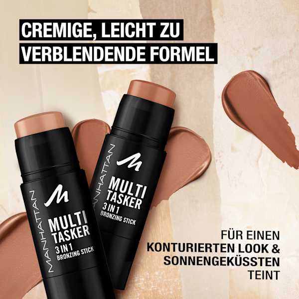 Bronzer Multi Tasker 3in1 002 Medium MANHATTAN Cosmetics