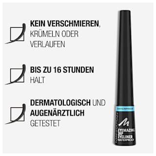 Eyeliner Eyemazing Dip Waterproof 001 Black MANHATTAN Cosmetics