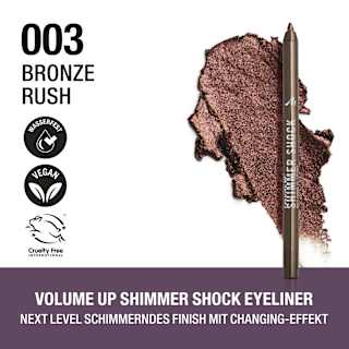 Eyeliner Volume Up Shimmer Shock 003 Bronze Rush MANHATTAN Cosmetics
