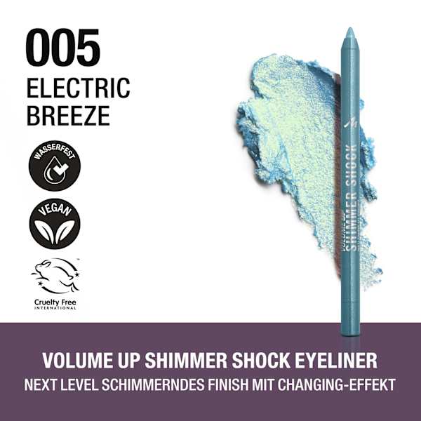 Eyeliner Volume Up Shimmer Shock 005 Electric Breeze MANHATTAN Cosmetics