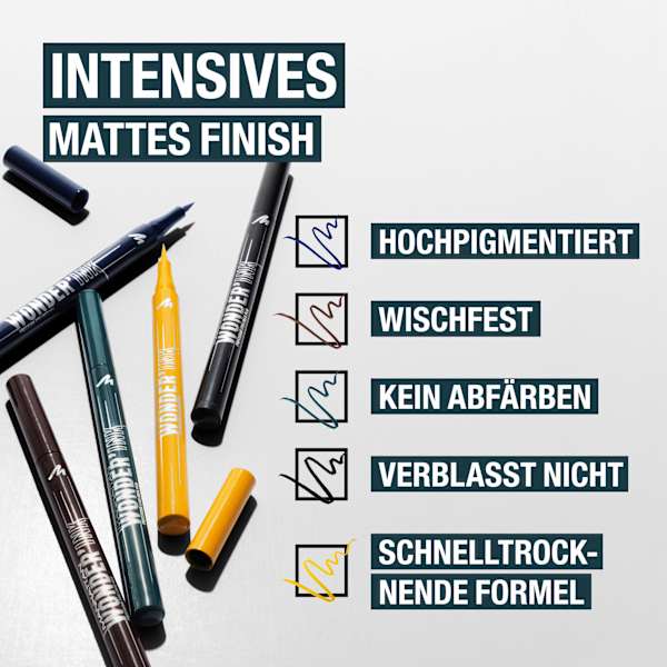 Eyeliner Wonder'Ink 002 Spiced Chestnut MANHATTAN Cosmetics