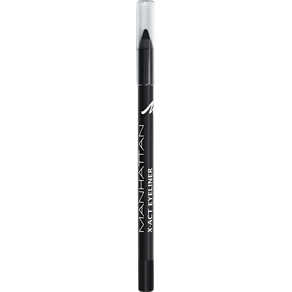 Eyeliner X-Act Waterproof 1010N Black MANHATTAN Cosmetics