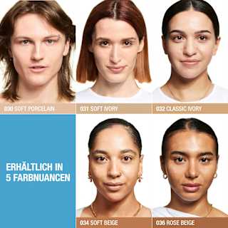 Foundation Clean & Free Glow It Up Skin Tint 30 Soft Porcelain MANHATTAN Cosmetics
