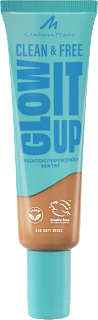 Foundation Clean & Free Glow It Up Skin Tint 34 Soft Beige MANHATTAN Cosmetics