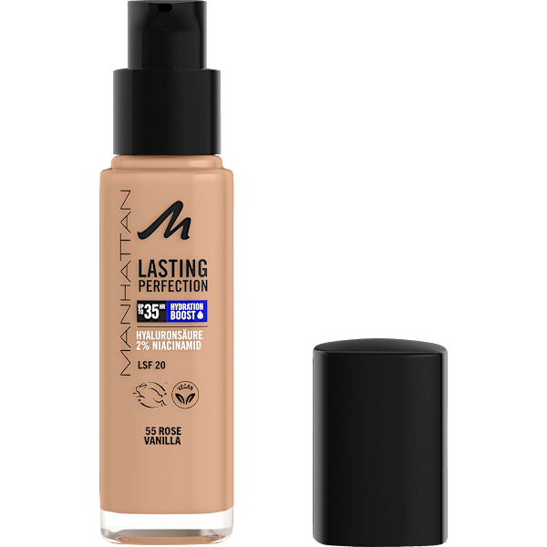 Foundation Lasting Perfection 55 Rose Vanilla LSF 20 MANHATTAN Cosmetics