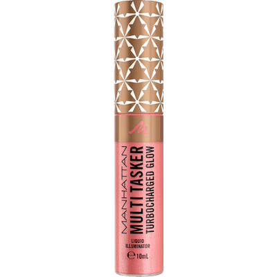 MANHATTAN Cosmetics Highlighter Multi-Tasker Turbocharged Glow 002 Rosy Rebel, 10 ml