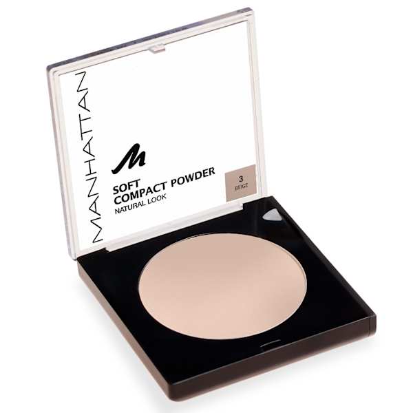 Kompakt Puder Soft Beige 03 MANHATTAN Cosmetics