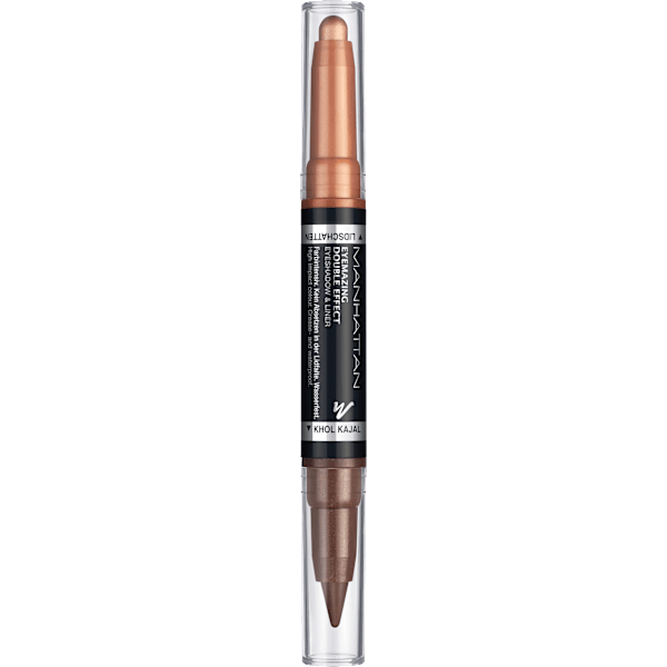 Lidschatten Eyemazing Double Effect & Kohl Kajal 002 Molten Metal MANHATTAN Cosmetics
