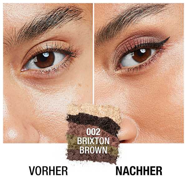 Lidschatten Palette Eyemazing 5'Tastic 002 Brixton Brown MANHATTAN Cosmetics