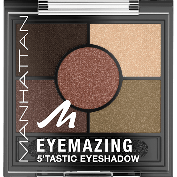 Lidschatten Palette Eyemazing 5'Tastic 002 Brixton Brown MANHATTAN Cosmetics