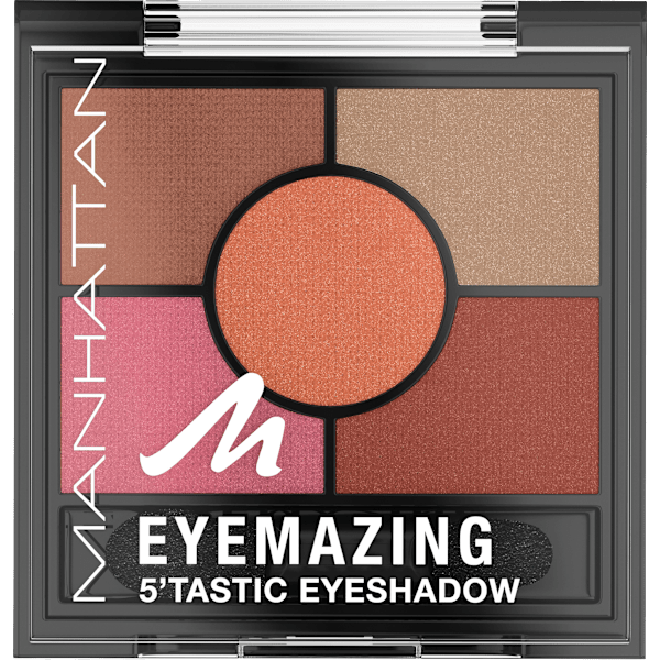 Lidschatten Palette Eyemazing 5'Tastic 004 Burgundy Pink MANHATTAN Cosmetics