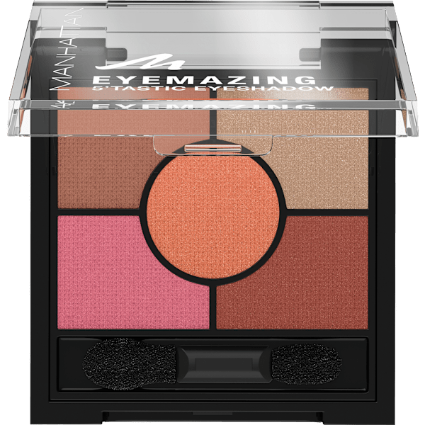 Lidschatten Palette Eyemazing 5'Tastic 004 Burgundy Pink MANHATTAN Cosmetics