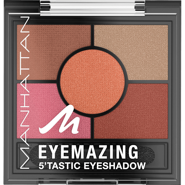 Lidschatten Palette Eyemazing 5'Tastic 004 Burgundy Pink MANHATTAN Cosmetics