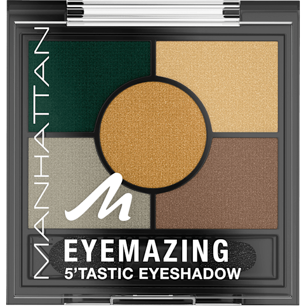 Lidschatten Palette Eyemazing 5'Tastic 006 Jungle Green MANHATTAN Cosmetics