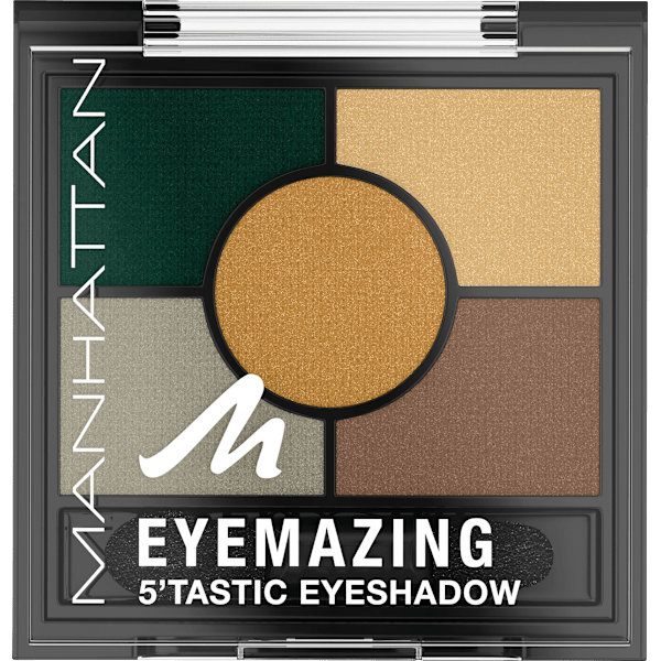 Lidschatten Palette Eyemazing 5'Tastic 006 Jungle Green MANHATTAN Cosmetics