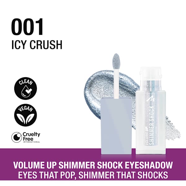 Lidschatten Shimmer Shock Eyeshadow, 001 MANHATTAN Cosmetics