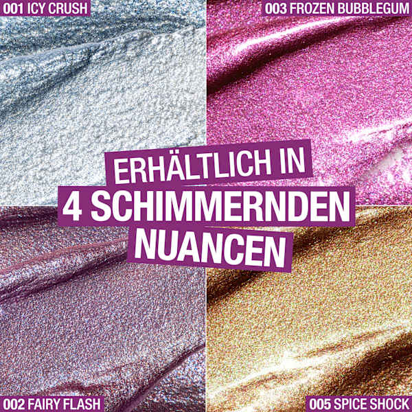 Lidschatten Shimmer Shock Eyeshadow, 002 MANHATTAN Cosmetics