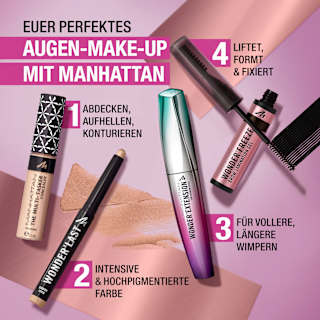 Lidschattenstift Wonder'Last 004 Soft Bubbles MANHATTAN Cosmetics