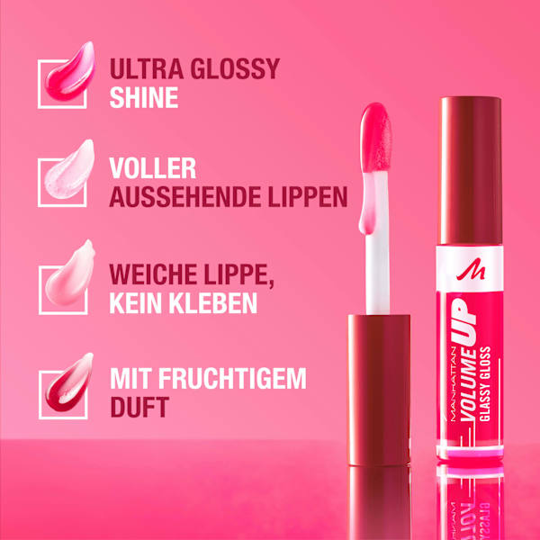 Lipgloss Volume Up Glassy Gloss 100 MANHATTAN Cosmetics