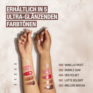 Lippenbalsam High Shine Butter Me Up 001 Latte Delight MANHATTAN Cosmetics
