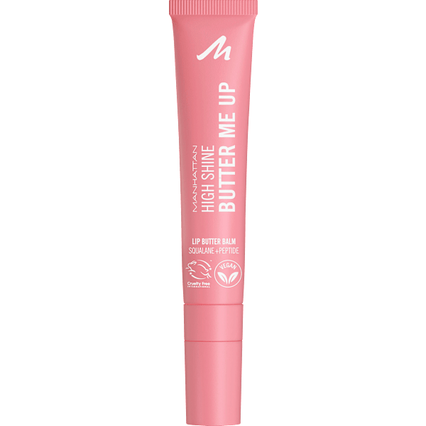 Lippenbalsam High Shine Butter Me Up 002 Bubble Gum MANHATTAN Cosmetics