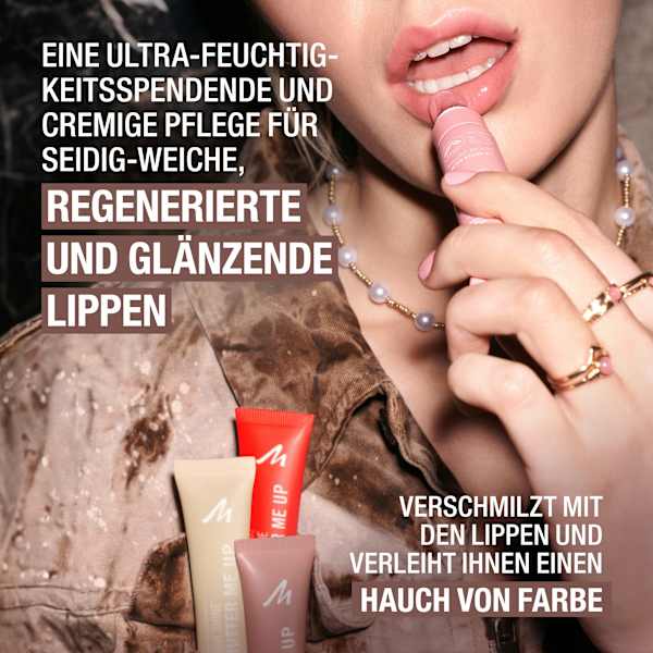 Lippenbalsam High Shine Butter Me Up 002 Bubble Gum MANHATTAN Cosmetics