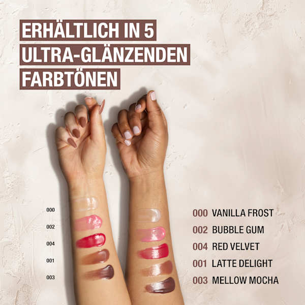 Lippenbalsam High Shine Butter Me Up 003 Mellow Mocha MANHATTAN Cosmetics