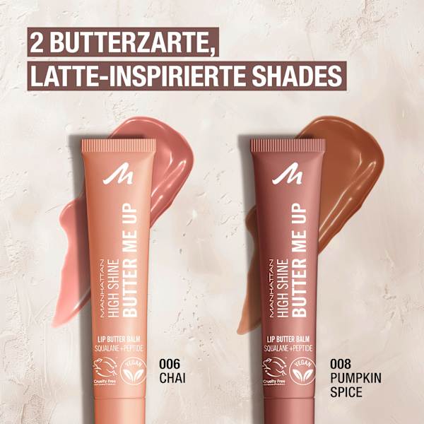 Lippenbalsam High Shine Butter Me Up 008 MANHATTAN Cosmetics