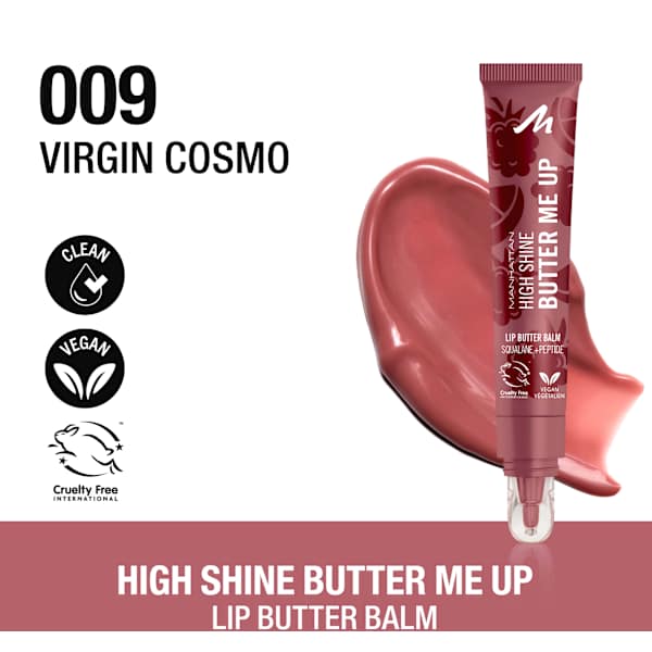 Lippenbalsam High Shine Lip Butter, 009 MANHATTAN Cosmetics
