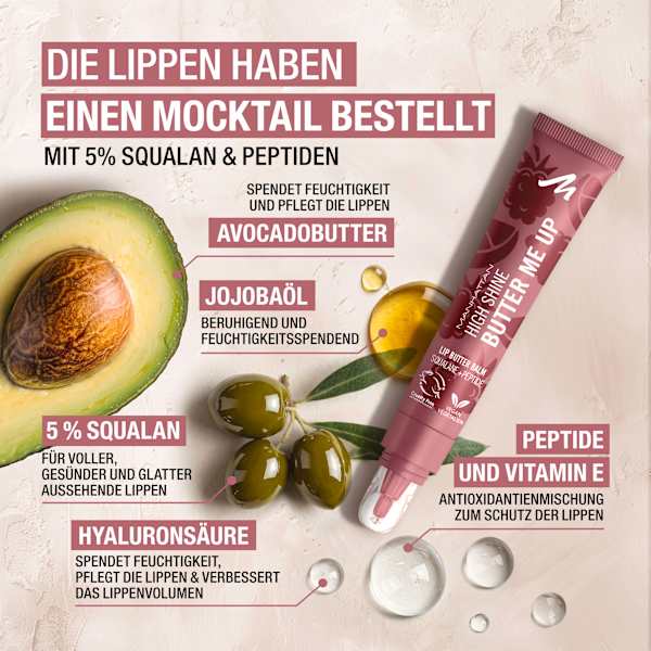Lippenbalsam High Shine Lip Butter, 011 MANHATTAN Cosmetics